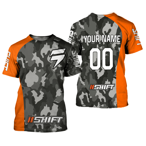 CUSTOM NAME RACING | ORANGE CAMO | SHIFT - Image 2