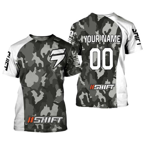 CUSTOM NAME RACING | WHITE CAMO | SHIFT - Image 2