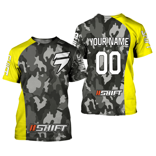 CUSTOM NAME RACING | YELLOW CAMO | SHIFT - Image 2