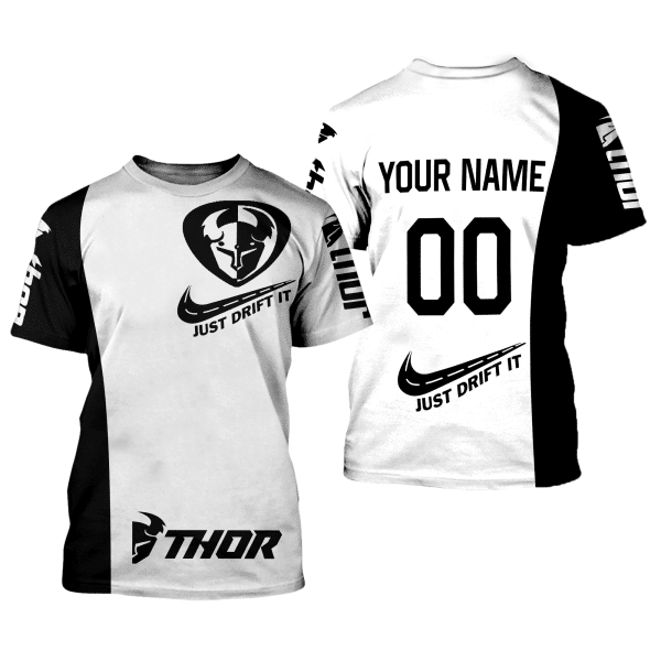 CUSTOM NAME RACING | BLACK-WHITE | THOR - Image 2