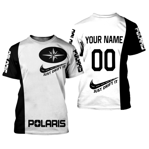 CUSTOM NAME RACING | BLACK-WHITE | POLARIS V1 - Image 2