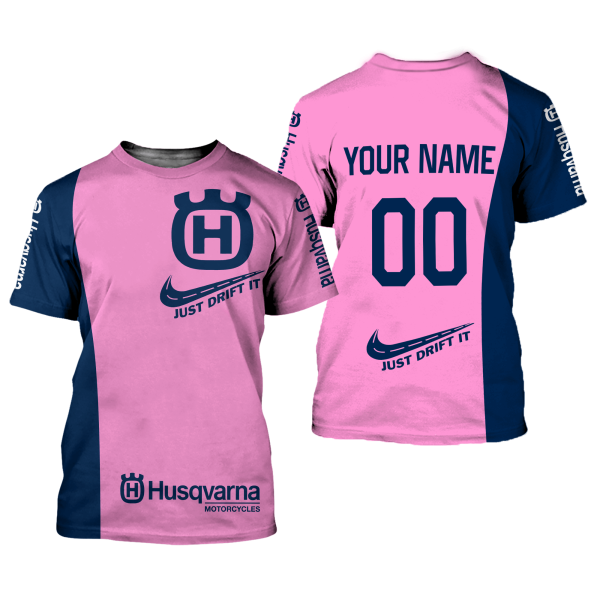 CUSTOM NAME RACING | BLUE-PINK | HUSQVARNA - Image 2
