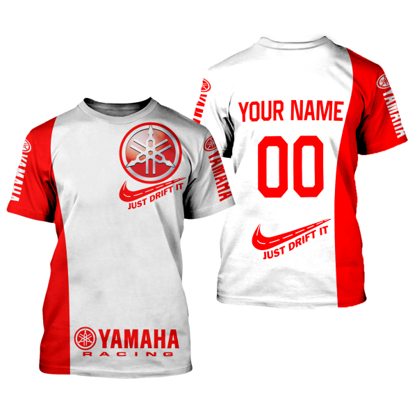 CUSTOM NAME RACING | RED-WHITE | YAMAHA - Image 2