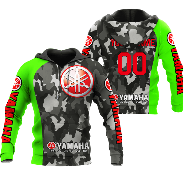 CUSTOM NAME RACING | GREEN CAMO | YAMAHA V2