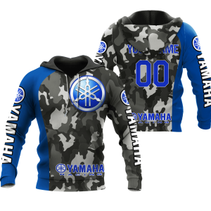 CUSTOM NAME RACING | BLUE CAMO | YAMAHA V1