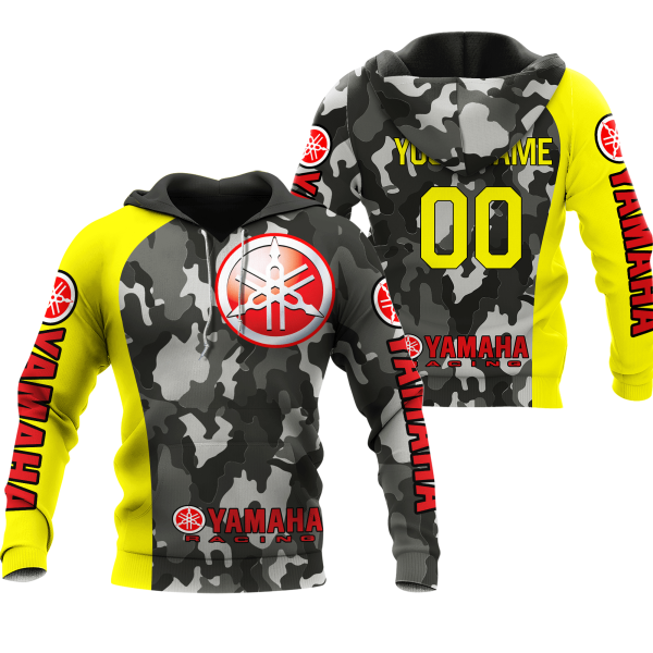 CUSTOM NAME RACING | YELLOW CAMO | YAMAHA V2