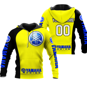 CUSTOM NAME RACING | BLACK-YELLOW | YAMAHA V6