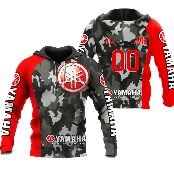 CUSTOM NAME RACING | RED CAMO | YAMAHA V1