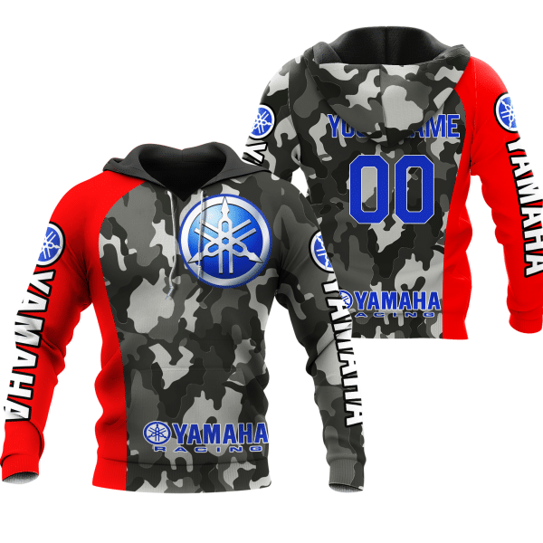 CUSTOM NAME RACING | RED CAMO | YAMAHA V2