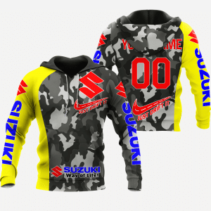 CUSTOM NAME RACING | YELLOW CAMO | SUZUKI