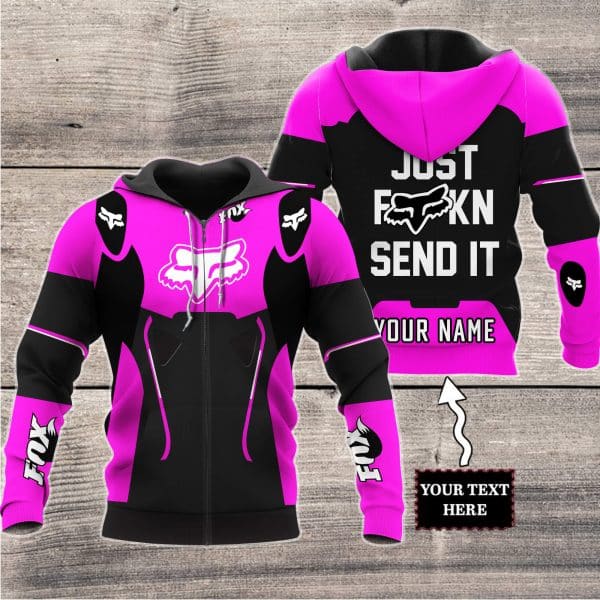 MOTOCROSS PERSONALIZED FX RACING V1 | COLOR PINK-BLACK - Image 2