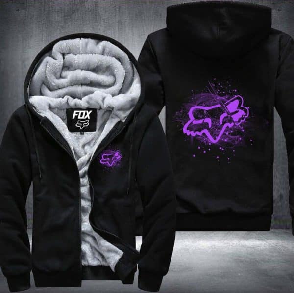 Fox Purple Fleece Zip