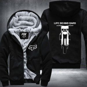 Life Behind Bars Fleece Zip Hoodies