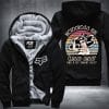 Motocross Girl Fleece Zip Hoodies