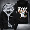 BADASS FOX FLEECE ZIP HOODIE