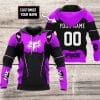 CUSTOM NAME RACING | FX V1 | PURPLE BLACK | KID & ADULT