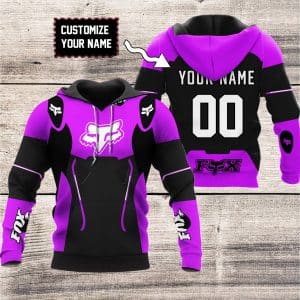CUSTOM NAME RACING | FX V1 | PURPLE BLACK | KID & ADULT