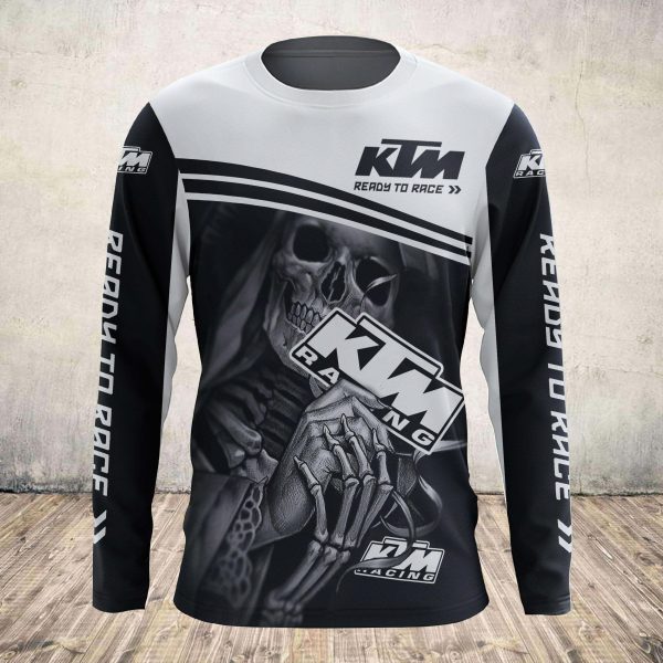 KTM Skull Black&White FULL SIZE - Image 4