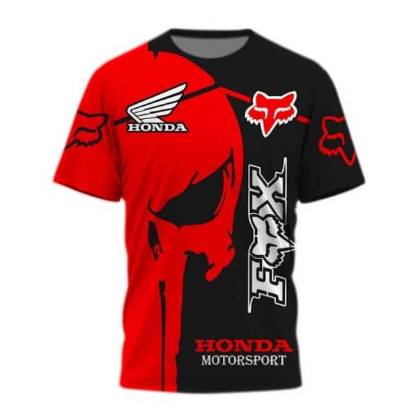 Honda Red Skull FULL SIZE - Image 4