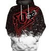 MEN WOMEN FOX 3D HOODIE, FOX HOODIE