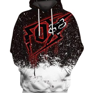 MEN WOMEN FOX 3D HOODIE, FOX HOODIE