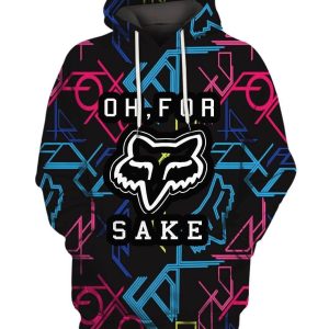 MEN WOMEN FOX 3D HOODIE, FOX HOODIE