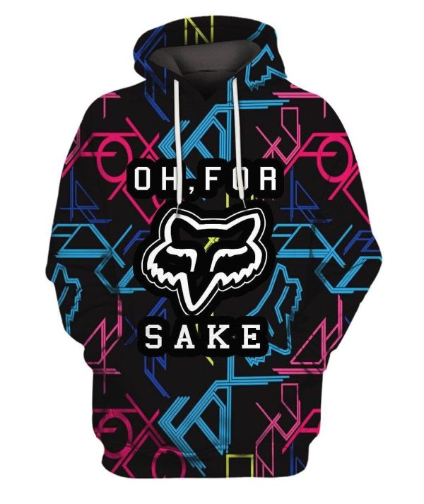MEN WOMEN FOX 3D HOODIE, FOX HOODIE