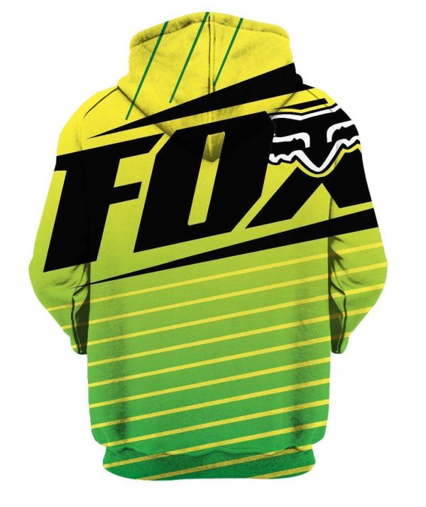 FULL FOX RACING YELLOW GREEN - Image 2