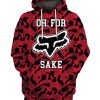 MEN WOMEN FOX 3D HOODIE, FOX HOODIE