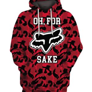 MEN WOMEN FOX 3D HOODIE, FOX HOODIE