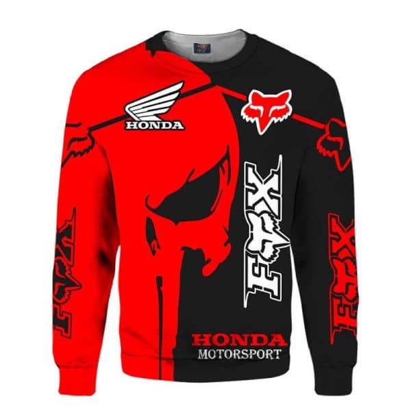 Honda Red Skull FULL SIZE - Image 3