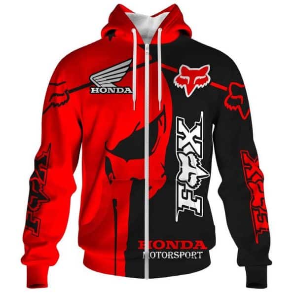 Honda Red Skull FULL SIZE - Image 2