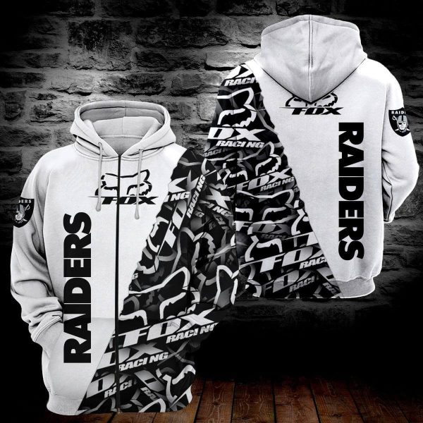 Foxr Raiders All Over Printed 3D Shirt Ut130916 - Image 2