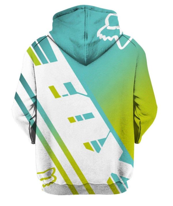 FULL FX FOX RACING GREEN YELLOW - Image 2