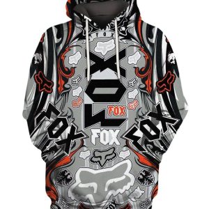 MEN WOMEN FOX 3D HOODIE, FOX HOODIE
