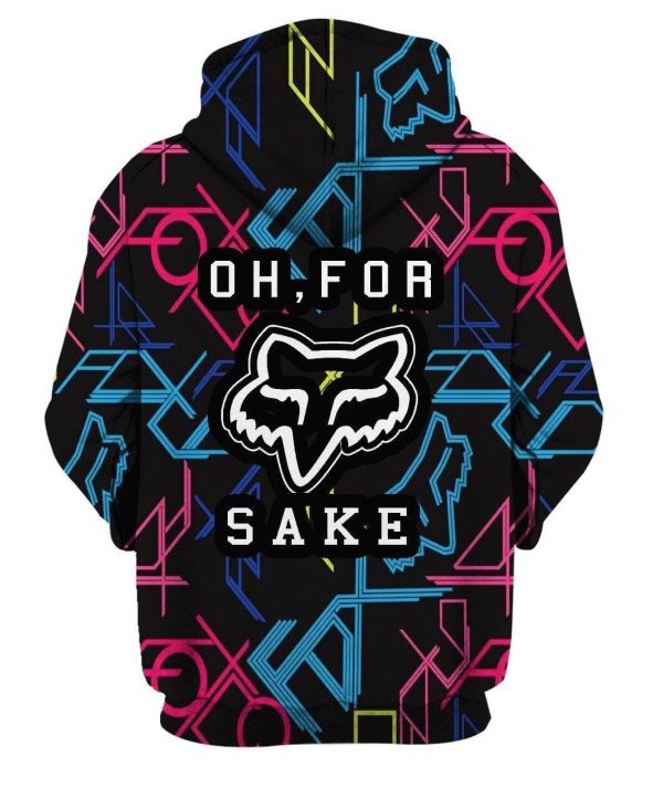 MEN WOMEN FOX 3D HOODIE, FOX HOODIE - Image 2