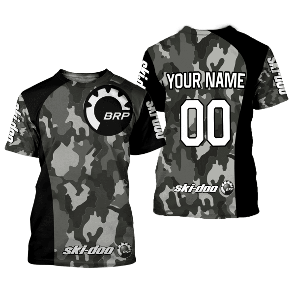 CUSTOM NAME RACING | BLACK CAMO | SKI-DOO - Image 2