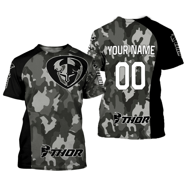 CUSTOM NAME RACING | BLACK CAMO | THOR - Image 2