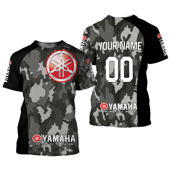 CUSTOM NAME RACING | BLACK CAMO | YAMAHA V2 - Image 2