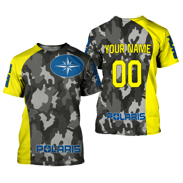 CUSTOM NAME RACING | YELLOW CAMO | POLARIS - Image 2
