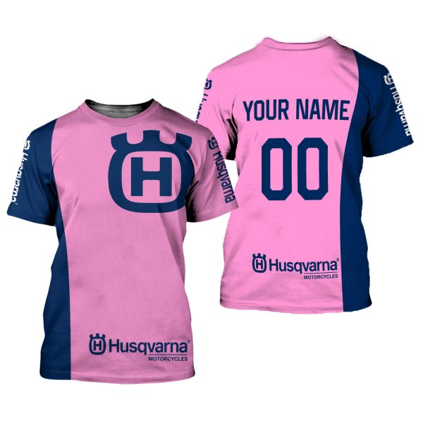 CUSTOM NAME RACING | BLUE-PINK | HUSQVARNA V3 - Image 2