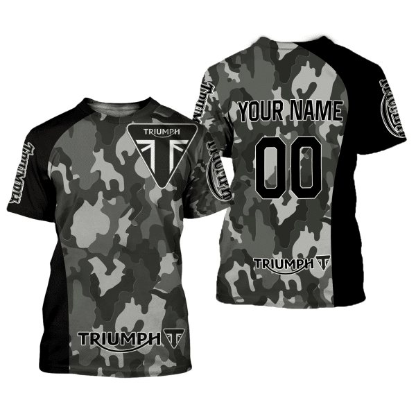 CUSTOM NAME RACING | BLACK CAMO | TRIUMPH - Image 2