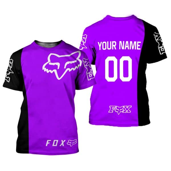 CUSTOM NAME RACING | BLACK-PURPLE - Image 2