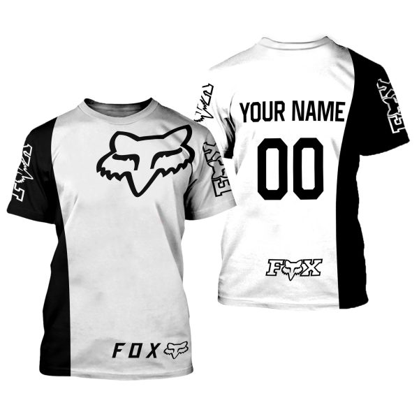 CUSTOM NAME RACING | BLACK-WHITE - Image 2