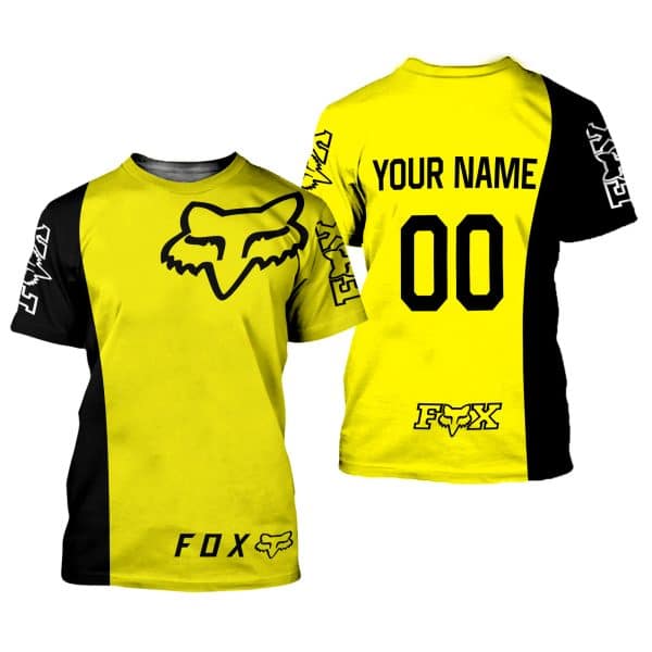 CUSTOM NAME RACING | BLACK-YELLOW - Image 2