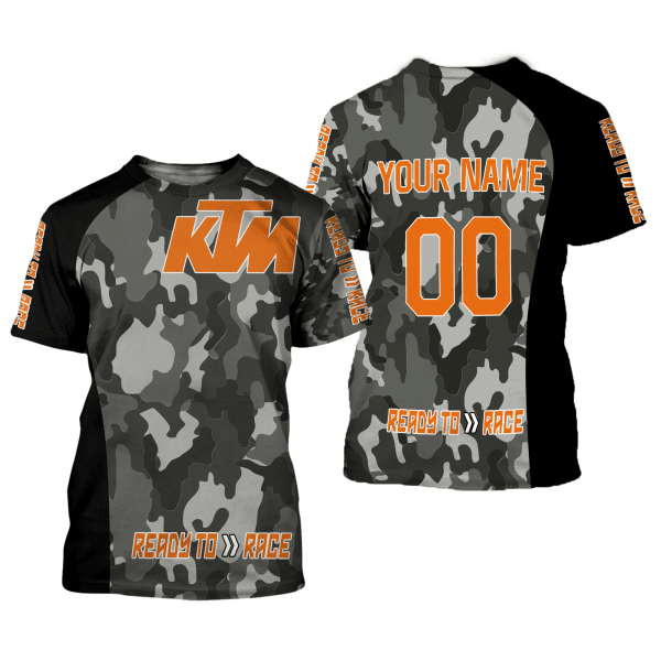 CUSTOM NAME RACING | BLACK CAMO | KTM V1 - Image 2
