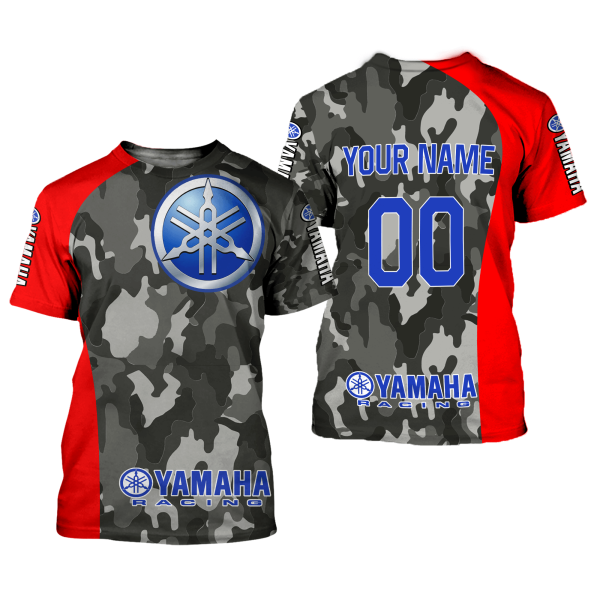CUSTOM NAME RACING | RED CAMO | YAMAHA V2 - Image 2