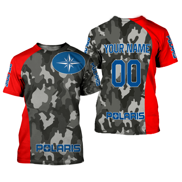 CUSTOM NAME RACING | RED CAMO | POLARIS - Image 2