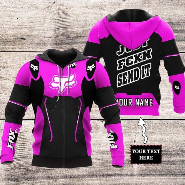 MOTOCROSS PERSONALIZED FX RACING V2 | COLOR PINK-BLACK - Image 2