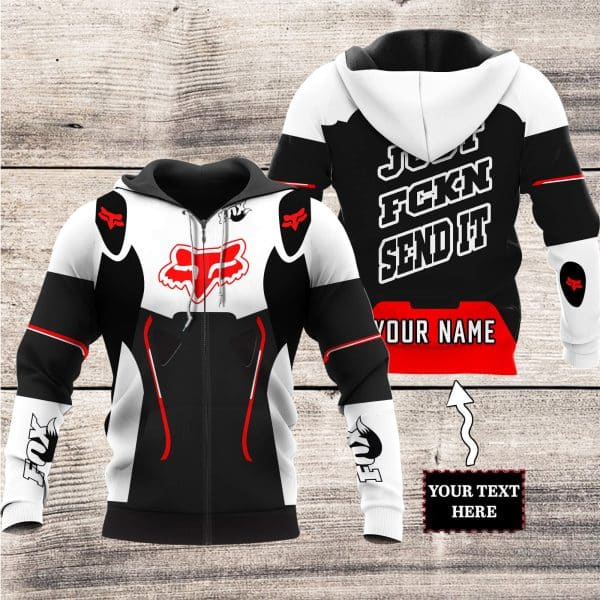 MOTOCROSS PERSONALIZED FX RACING V2 | COLOR WHITE-BLACK - Image 2